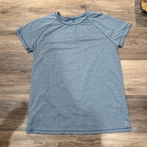 Eddie Bauer Blue Short Sleeve Active Tee